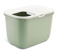 Savic Bac à litière Hop In Botanical Green 58,5 x 39 x 39,5 cm