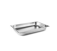 Bac perforé 1/1 sans anse Lacor Argenté 6,5 cm