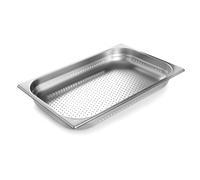 Bac perforé 2/1 inox Lacor Argenté 10,0 cm