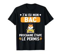 BAC permis Hamster Réussite diplôme Baccalauréat bachelier T-Shirt