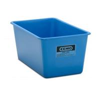 Bac PFV bleu 300 litres - Résistant aux huiles, fioul, gasoil, produits chimiques - CEMO