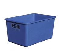 Bac PFV bleu 700 litres - Résistant aux huiles, fioul, gasoil, produits chimiques - CEMO