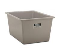 Bac PFV gris 1 100 litres - Résistant aux huiles, fioul, gasoil, produits chimiques - CEMO