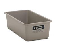 Bac PFV gris 200 litres bas - Résistant aux huiles, fioul, gasoil, produits chimiques - CEMO - 5671