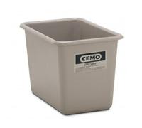 Bac PFV gris 200 litres haut - Résistant aux huiles, fioul, gasoil, produits chimiques - CEMO
