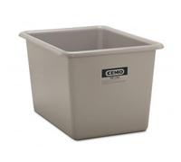 Bac PFV gris 700 litres - Résistant aux huiles, fioul, gasoil, produits chimiques - CEMO