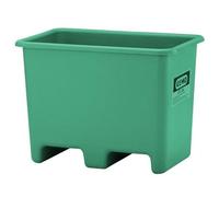 Bac PFV vert 200 l + Passage de fourches - Résistant au fioul, huile, gasoil, produits chimiques - CEMO