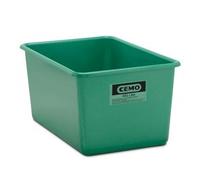 Bac PFV vert 400 litres - Résistant aux huiles, fioul, gasoil, produits chimiques - CEMO