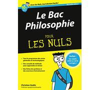 Bac Philosophie 2011 Pour les Nuls