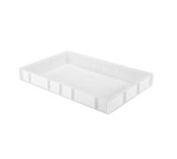 Bac plastique à pâtons blanc - Capacité : 14 L