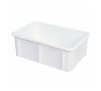 Bac Plastique Alimentaire 600x400x217 35 L blanc