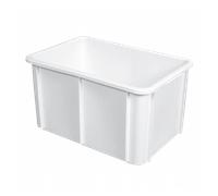 Bac Plastique Alimentaire 600x400x315 55 L blanc