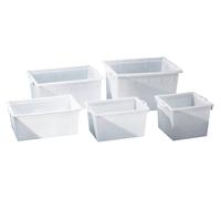 GRAF Récipient en plastique ang. 160 l PE nature L883xl638xH364mm forme conique GRAF Quantité:1