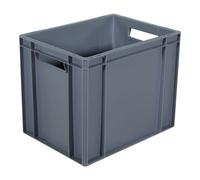 Bac plastique gerbable norme Europe 30L 400x300x325 - NOVAP - 5103821