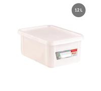 Bac plat témoin 12 L HACCP couvercle rouge