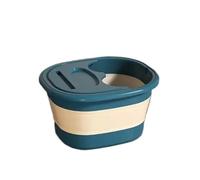 Bac pliable pour bain de pieds, Bain de pieds pliable multicolore(Blue)