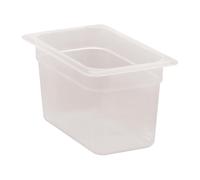 Bac Polypropylène GN 1/4 - 2 Profondeurs - Cambro
