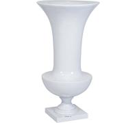 Bac Polyrésine Fibre Castel Int. Vase D 34 X H 60 Cm Blanc
