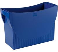 Bac Pour Dossiers Suspendus Swing - Bac Pratique Pour Dossiers Et Classeurs, Avec Organiseur Pour Stylos Et Marqueurs, Blue