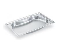 Bac Présentation de Buffet GN 1/1 Arrondi - H 65 mm - Pujadas - 480 cl inox