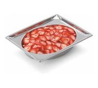 Bac Présentation de Buffet GN 1/2 Ovale - H 51 à 100 mm - Pujadas - 100 mm160 cl inox