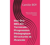 Bac Pro MELEC - Terminale : Progression Pédagogique Structurée et Avancée