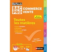 Bac pro commerce, vente, 2de, 1re, terminale : toutes les matières Dominique Beddeleem
