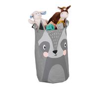Relaxdays Bac de rangement enfant raton-laveur