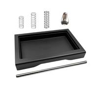 Bac Récupérateur de Gouttes,Kit de Bac Attrape-Gouttes Fin pour Machine à Café,Pièce de Rechange Équipée d'un Pulvérisateur - Pour Cuisine Maison Restaurant Café Bureau Salle de Réunion