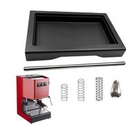Bac Récupérateur de Gouttes | Plateau Mince avec Long Tube pour Machine à Café - Pièces de Rechange en Acier Inoxydable | Pour Cuisine Maison Restaurant Café Bureau Salle de Réunion