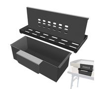 Bac récupérateur de graisse pour grill, bac récupérateur de graisse de rechange, lisse, bac d'égouttement pour barbecue, bac de récupération pour résidus d'huile, saleté et graisse de barbecue