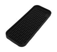 Bac Récupérateur en Silicone Noir, Anti-goutte | Bec de Bière et Stations Restaurant, Facile à Nettoyer, Léger, Antidérapant, Gain de Place