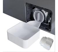 Bac Récupération Lave Linge avec Déflecteur & Écrou, 4X18CM