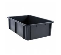 Bac renforcé rectangulaire 600x400x165 25 L gris
