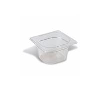 Bac sans Bisphénol-A GN 1/6 - 3 Profondeurs - Pujadas - Copolymère sans BPA100 mm95 cl