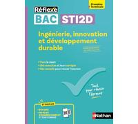 Bac STI2D - Ingénierie, innovation et développement durable - 1re/Tle - Réflexe - Bacs 2026 et 2027 (9)