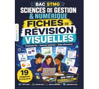 BAC STMG - SCIENCES DE GESTION ET NUMÉRIQUE - FICHES DE RÉVISION VISUELLES: Première et Terminale STMG - 19 chapitres du programme, notions ... visuelle pour réviser efficacement le bac
