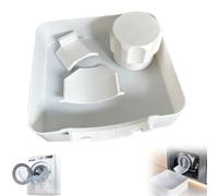 Bac Vidange Machine a Laver,Mini Bac De Vidange Pour Filtre De Lave-Linge,Bac De Récupération D'eau Anti-Fuite Chargement Frontal,Protection Du Sol Contre Les éclaboussures