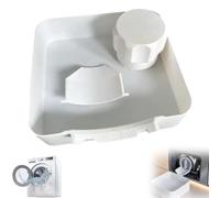 Bac Vidange Machine a Laver,Mini Bac De Vidange Pour Filtre De Lave-Linge,Bac De Récupération D'eau Anti-Fuite Chargement Frontal,Protection Du Sol Contre Les éclaboussures