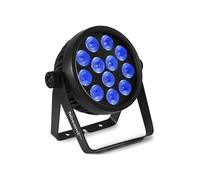BAC509 LED Projecteur PAR - 12x LED 10W, Boitier Aluminium avec Télécommande