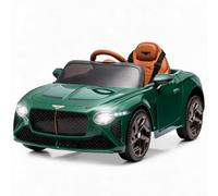 Bacalar Voiture électrique pour enfants 12 V avec licence, portes en ciseaux, suspensions et 3 vitesses. Équipée de lumières LED, klaxon, lecteur MP3 et télécommande, sans danger pour les enfants de 3