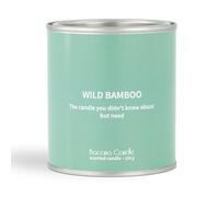 Bacana Candle - Bougie Parfumée - Bougie Aromatique en Boîte de Conserve avec Couvercle - Bougie Cadeau Originale - 250 Grammes - Wild Bamboo - Bambou