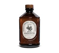 BACANHA - Sirop Brut - Sirop de Violette - Pour Eau, Apéritif, Cocktail, Limonade et Thé Glacé - 400 mL