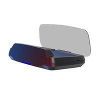 Bacar 1 Pc HUD Speedometer Gauge C7B Car OBD2 Head-Up Display ABS+Pc Black Pour tous les modèles de voitures, tels que les véhicules à énergie nouvelle