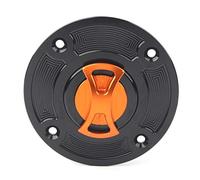 Bacar Bouchon de réservoir d'essence Protecteur Bouchon de réservoir d'huile Couvercle décoratif Pour TL1000S GS500 GSXR600 GSXR750 GSXR1000 SV650 1999-2007 Orange