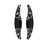 Bacar Extension de levier de vitesse de volant de changement de vitesse en ABS forgé pour MKC 2013-20 MKX 2015-19 MKS 2013-19 Auto 2 pièces