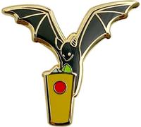 Bacardi Épingles à cocktail en émail pour tabliers de barman, vestes, sacs à dos et sacs à main, revers de chemise et de costume, broche de boutons, Nickel, Sans pierre précieuse