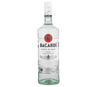 Bacardi Ron Carta Blanca Superior Rhum 37,5% 1 L