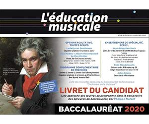 BACCALAUREAT 2020 - Livret du Candidat : L'éducation musicale