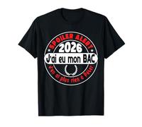Baccalauréat 2026 Cadeau Réussite Bac Bachelier Félicitation T-Shirt